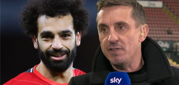 جاري نيفيل: ما يفعله محمد صلاح مثيرًا للإعجاب ويستحق الإشادة