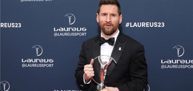 برشلونة يعلق على فوز ميسي بجائزة أفضل رياضي في 2022