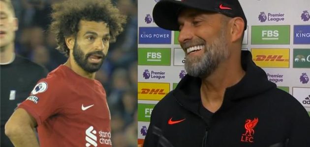 كلوب يعلق على غضب محمد صلاح لاستبداله أمام ليستر سيتي