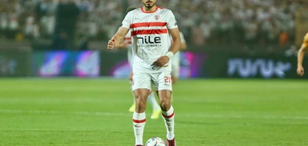 أحمد حمدي يؤازر لاعبي الزمالك أمام بيراميدز في السوبر المصري