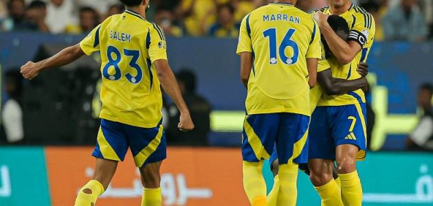 بثلاثية.. النصر يقع في فخ التعادل مع الخلود في دوري روشن السعودي