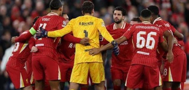 معلق مباراة ليفربول وباير ليفركوزن في دوري أبطال أوروبا